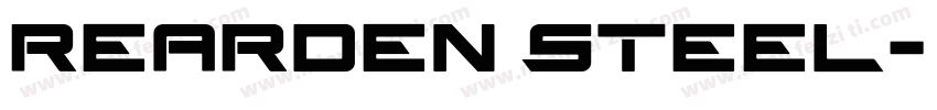 Rearden Steel字体转换